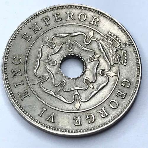 1942 Southern Rhodesia Penny - AU+