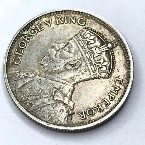 1935 Southern Rhodesia sixpence - XF+