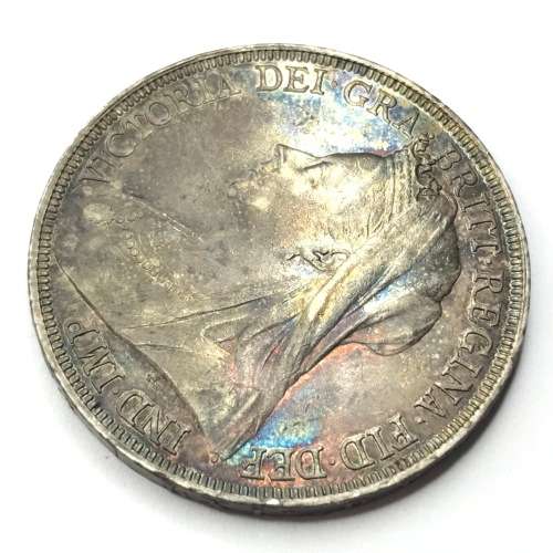 1897 British Crown LXI - AU