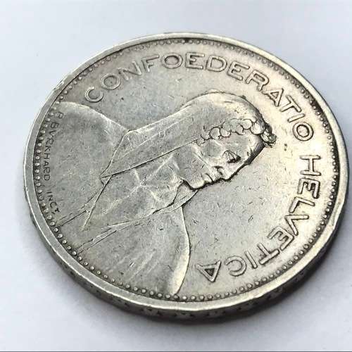 1931 B (b) Switzerland 5 Francs