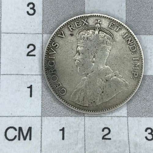 1911 Canada silver 25 cents