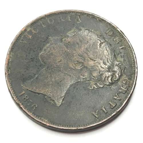 1856 Great Britain Penny - Plain trident