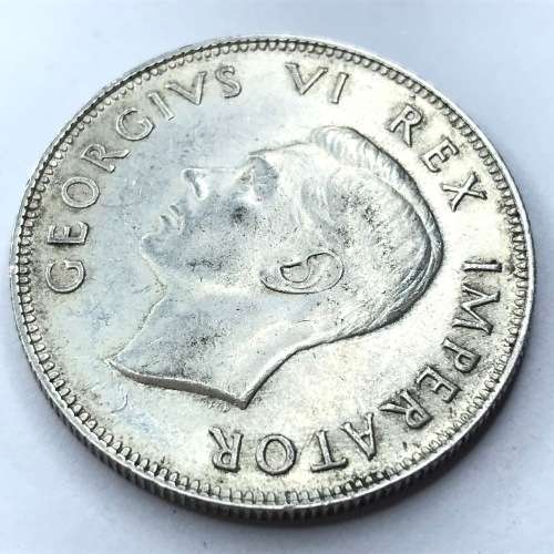 1944 SA Union Half Crown - AU