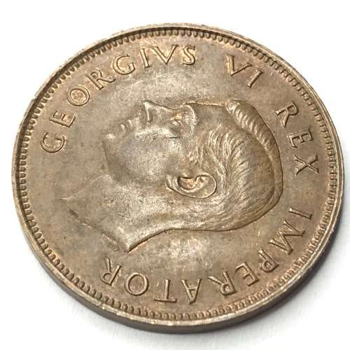 1946 SA Union bronze Half Penny - AU