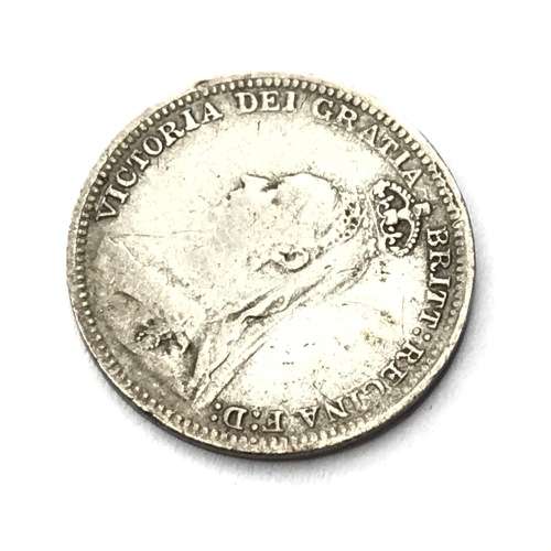 1893 Great Britain Threepence - VF