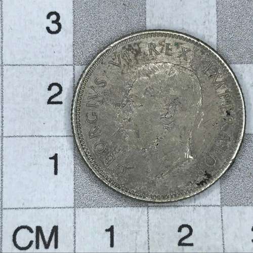 1937 SA Union Shilling - XF with mint LUSTRE
