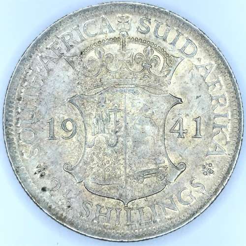 1941 SA Union Half Crown - AU