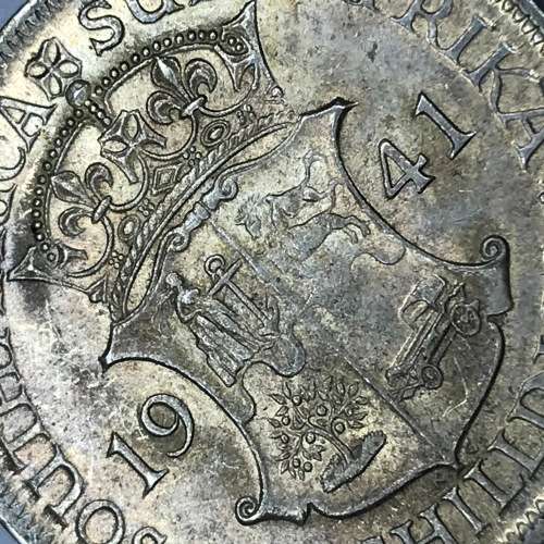 1941 SA Union Half Crown - AU