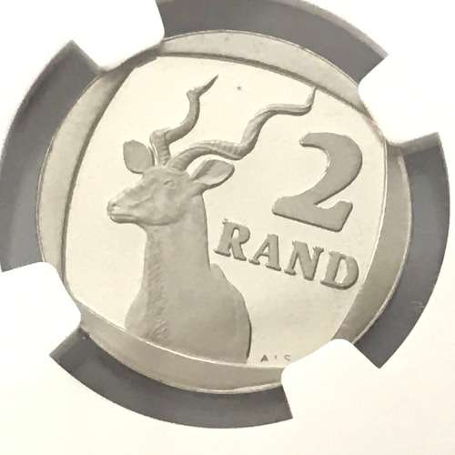 1995 South Africa proof R2 Only 5816 proof coins minted - This one graded PF 69 ULTRA CAMEO by NGC