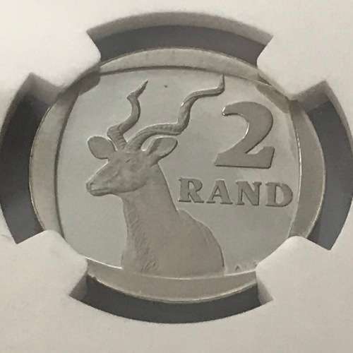1995 South Africa proof R2 Only 5816 proof coins minted - This one graded PF 69 ULTRA CAMEO by NGC