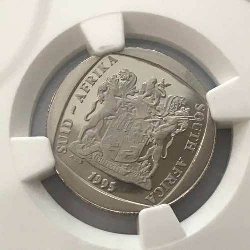 1995 South Africa proof R2 Only 5816 proof coins minted - This one graded PF 69 ULTRA CAMEO by NGC