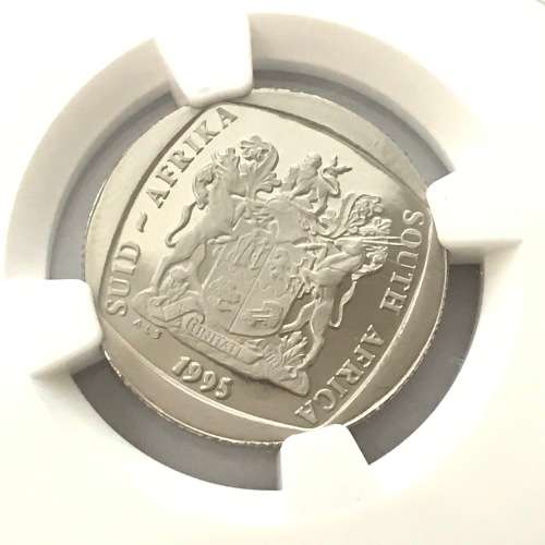 1995 South Africa proof R2 Only 5816 proof coins minted - This one graded PF 69 ULTRA CAMEO by NGC