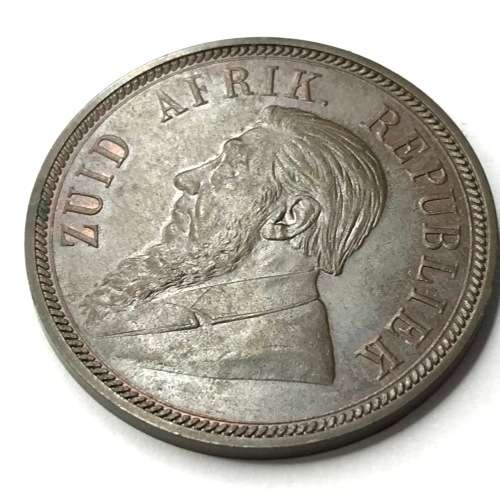 1898 ZAR Kruger Penny - AU+ with remaining Lustre