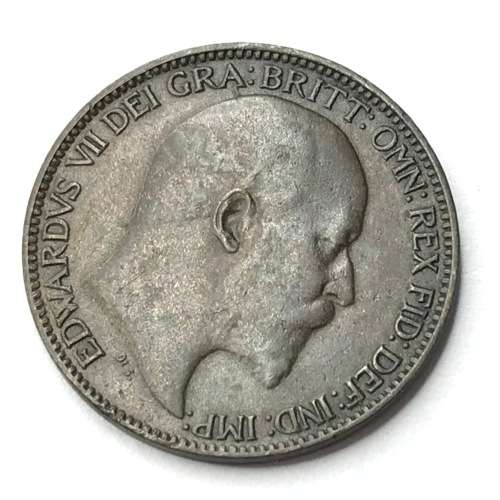 1905 British Farthing in extra fine condition