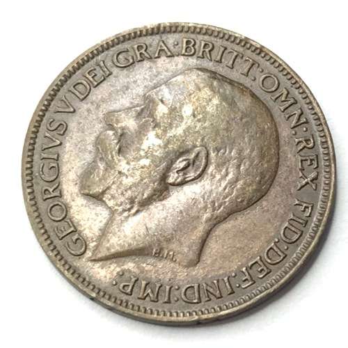 1923 British farthing - XF