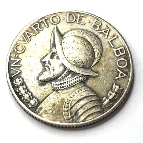 1931 Panama Quarter balboa - very SCARCE - XF
