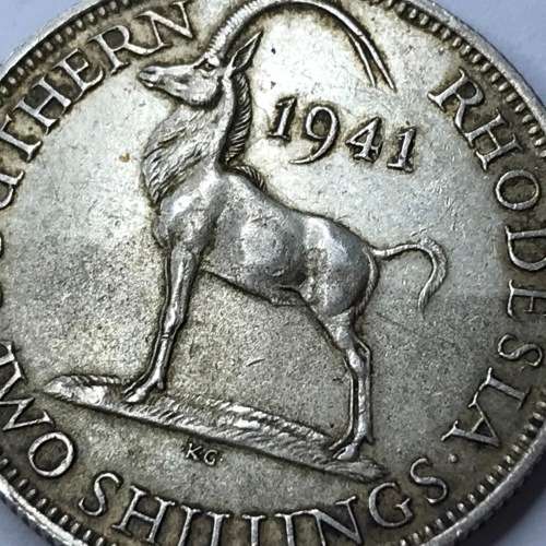 1941 Southern Rhodesia two shillings -