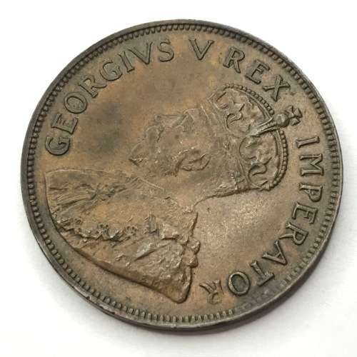 1933 SA Union One Penny - EF