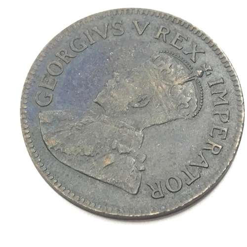 1924 SA Union Farthing - AU - Excellent