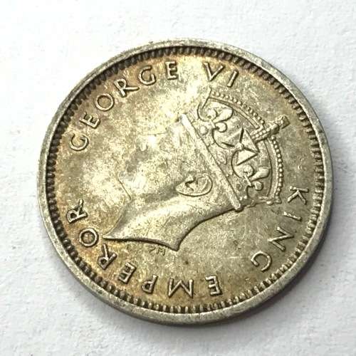 1940 Rhodesia Three Pence - XF