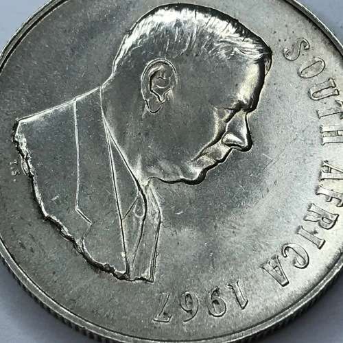1967 RSA R1 female springbok variety - very scarce