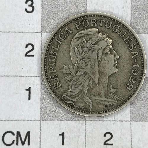 1929 Portugal 50 centavos - VF+