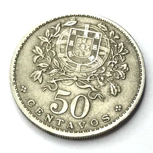 1929 Portugal 50 centavos - VF+
