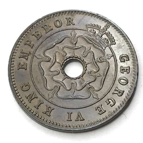 1942 Southern Rhodesia Half Penny - UNC - Bronze