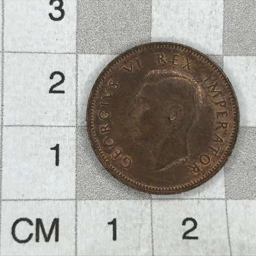 1943 SA Union 1/4d Farthing - Uncirculated