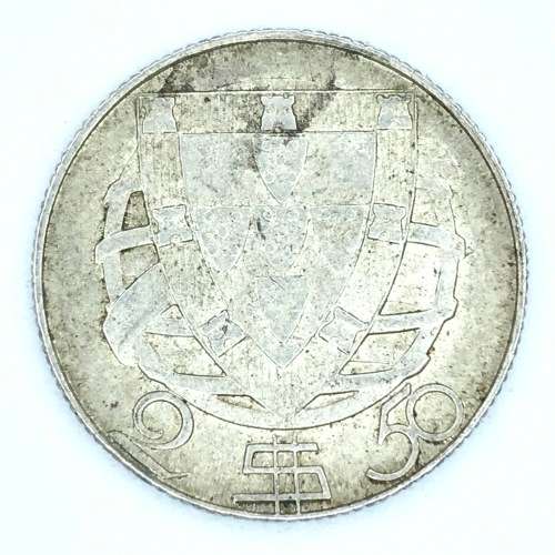 1940 Portugal 2 1/2 Escudos - AU