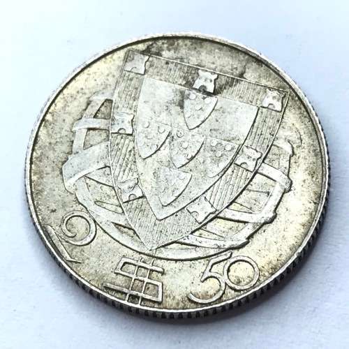 1940 Portugal 2 1/2 Escudos - AU