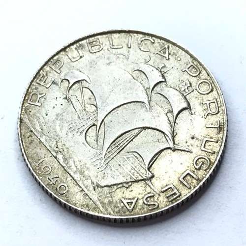 1940 Portugal 2 1/2 Escudos - AU