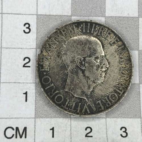 1936 Italy 10 Lire - AU - With excellent rim