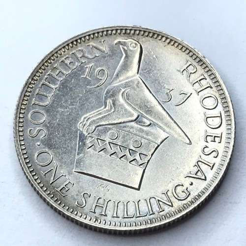1937 Southern Rhodesia Shilling - AU