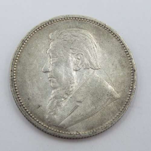 1896 ZAR Paul Kruger 2 shilling VF