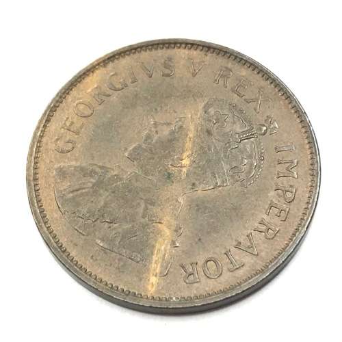 1935 SA Union Half Penny - EF+/AU
