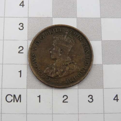 1913 Australia half penny VF