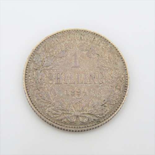 1894 ZAR Paul Kruger one shilling VF