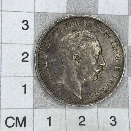 1907 A German Prussia 2 Mark - XF+