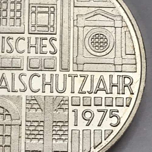 1975 German Bundes Republic 5 Mark - proof