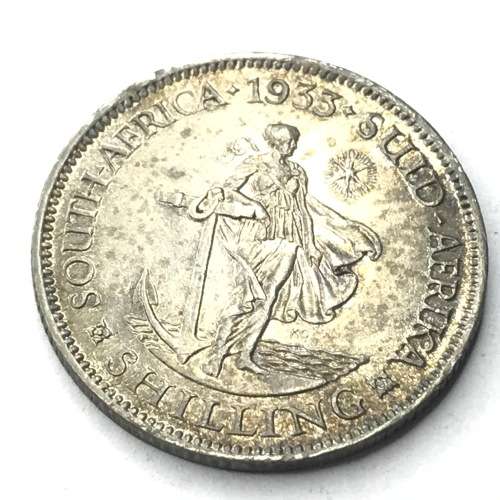 1933 SA Union Shilling - VF