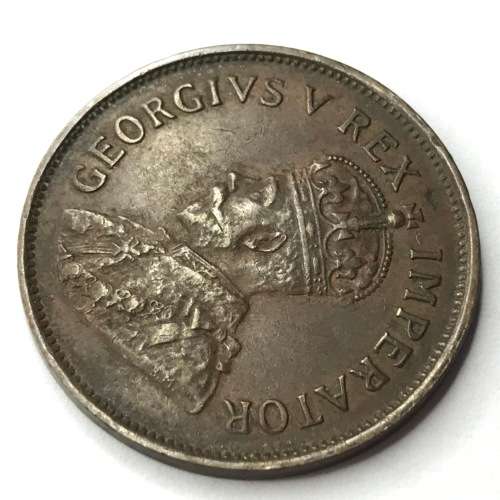 1934 SA Union Half Penny - XF+