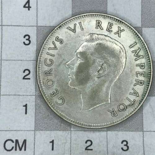 1939 SA Union Half Crown - XF+ - Scarce