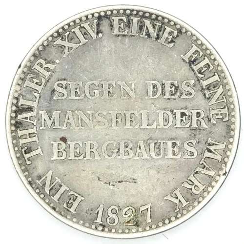 1927 German Prussia Thaler - Wilhelm III - VF or better