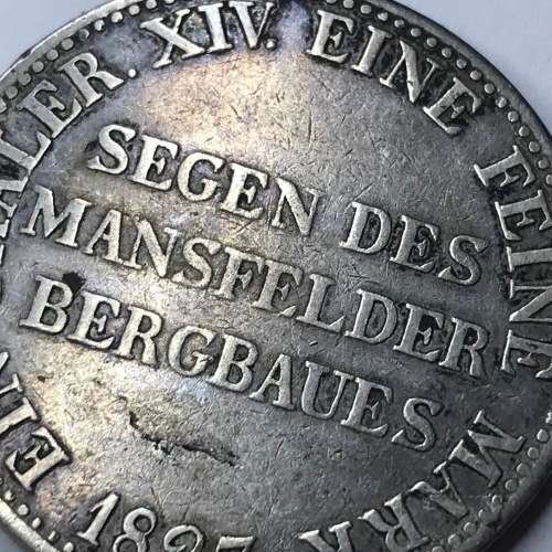 1927 German Prussia Thaler - Wilhelm III - VF or better