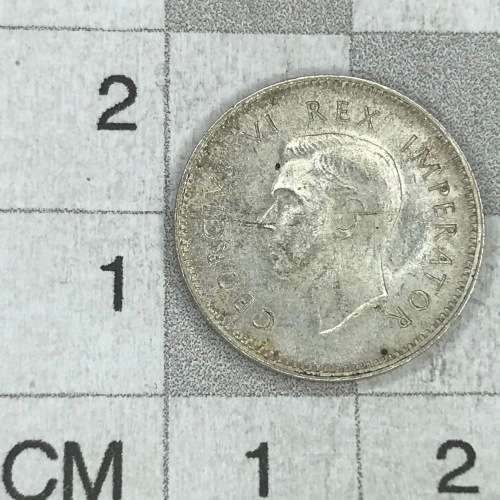 1943 SA Union 3 Pence Tickey - Uncirculated