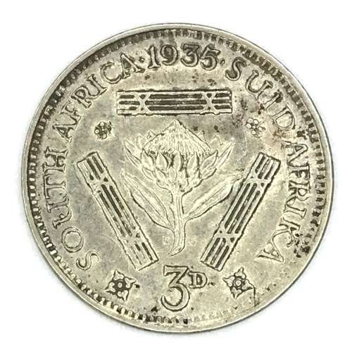 1936 SA Union Threepence - AU