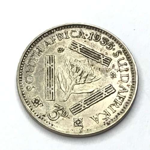 1936 SA Union Threepence - AU