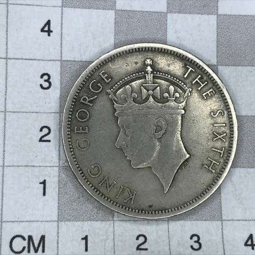 1949 Rhodesia Half Crown - aXF