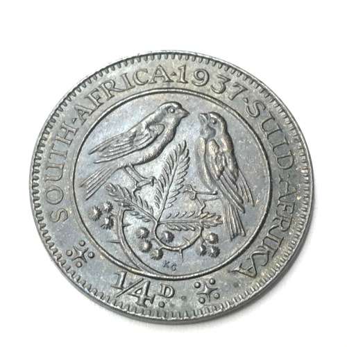 1937 SA Union Farthing - AU+